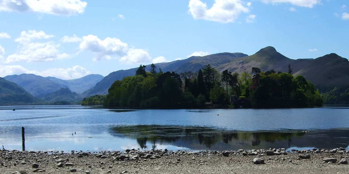 The Lake district landscape