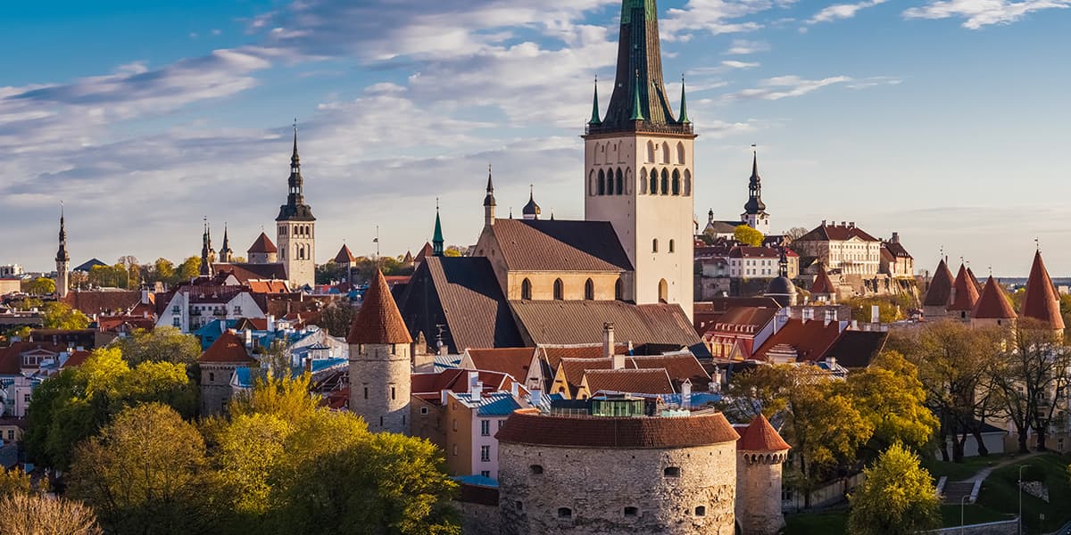 Tallin city centre