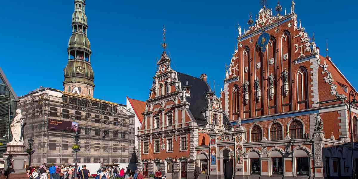 Riga on a sunny day