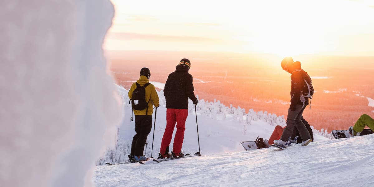 Skiing in Sweden with DFDS