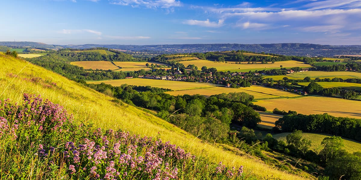 Hiking in England