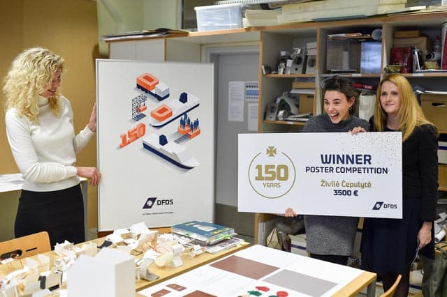 Živilė Čepulytė, DFDS poster competition winner