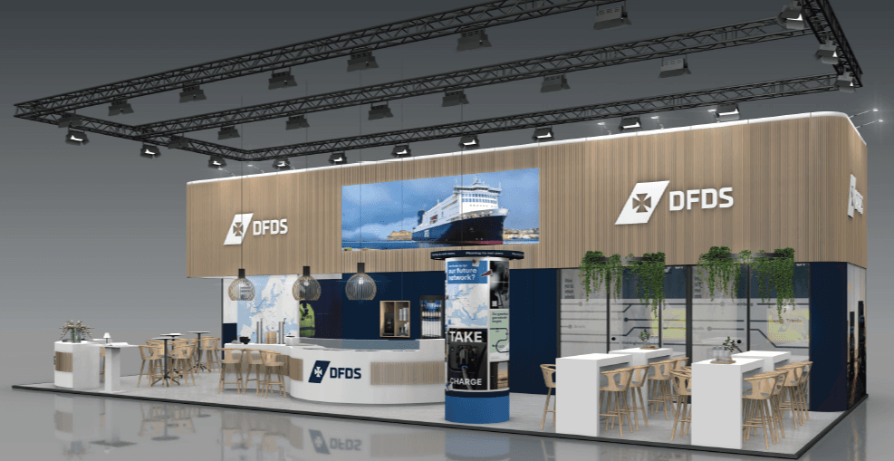 DFDS monter på Münchenmässan 2025