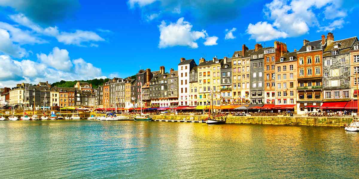 City view in France