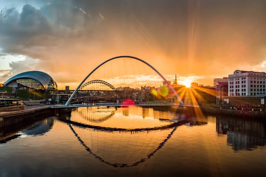 Newcastle quayside