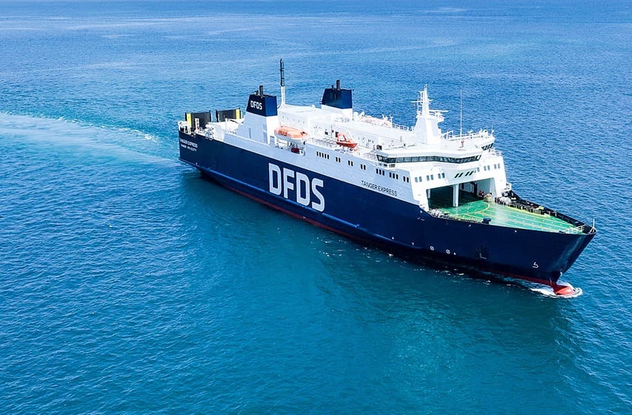 Tanger Express ship sailing